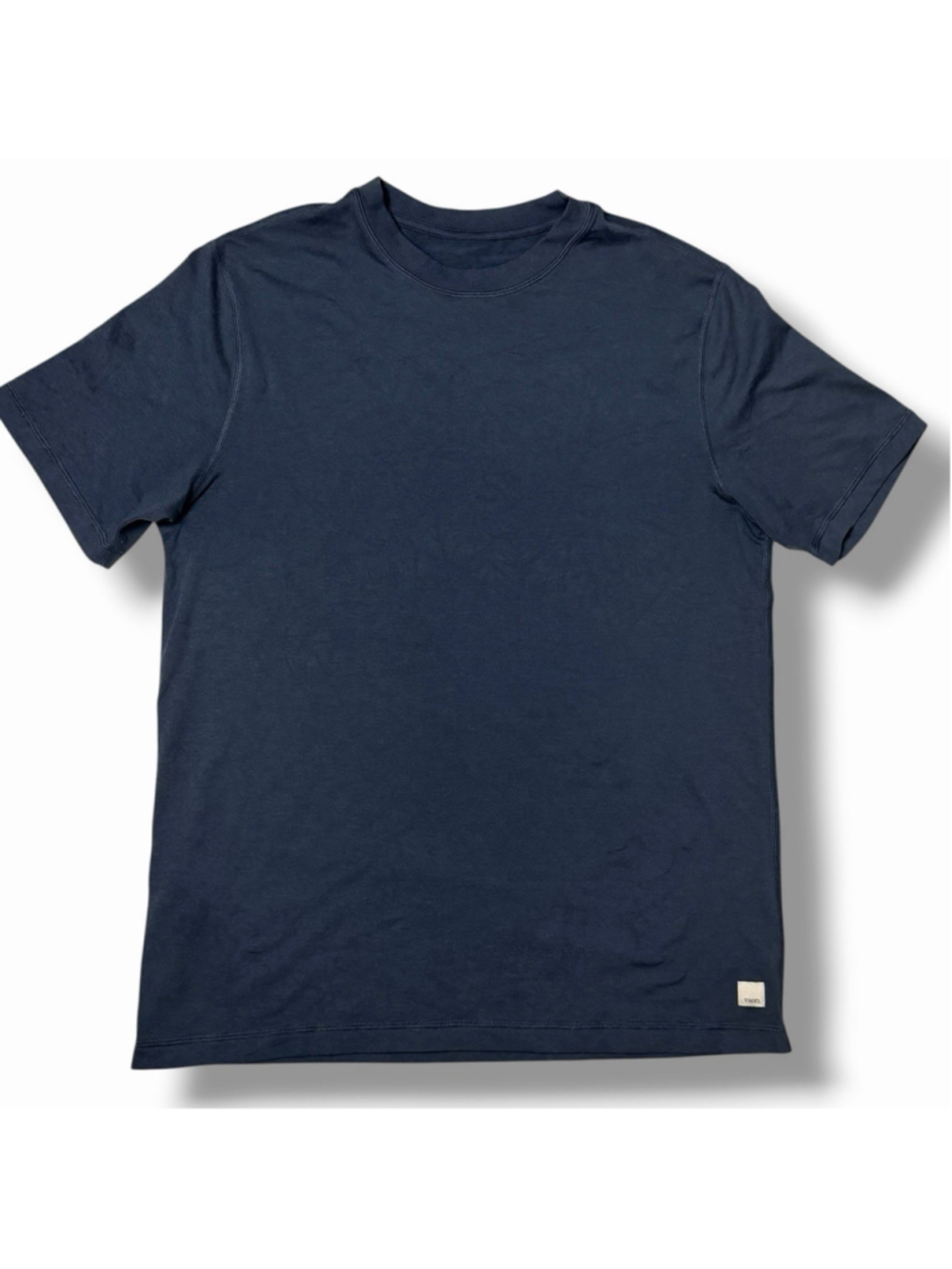 Vuori Ponto Performance T-Shirt Men’s Size M Blue Activewear Stretch V1057